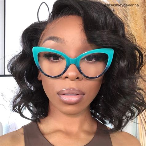 Claudette Cat Eye Teal Blue Green Frame Glasses Zeelool