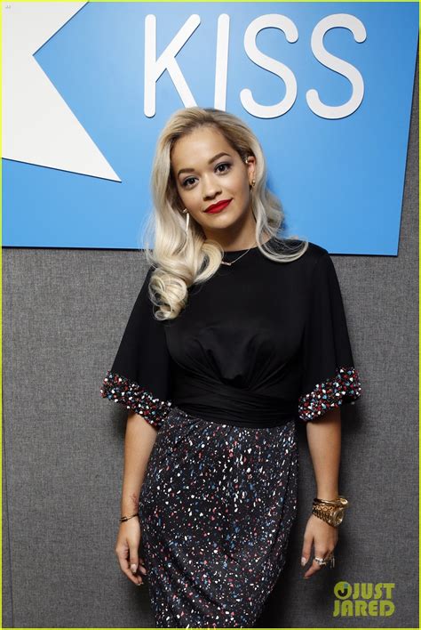 Rita Ora Shows Off Side Boob While Celebrating No 1 U K Single With