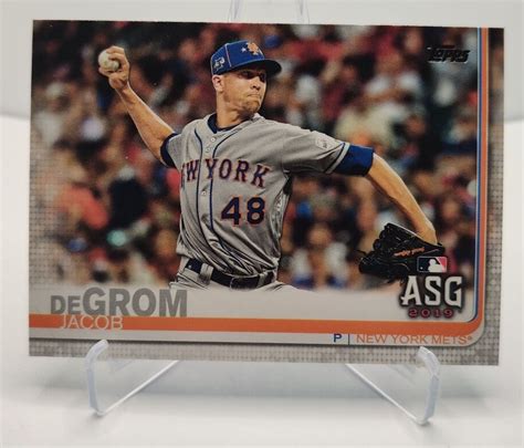 Topps Update Series Us Jacob Degrom New York Mets Ebay