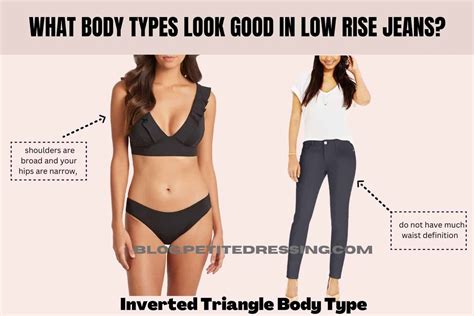 What Body Types Look Good In Low Rise Jeans Inverted Triangle Body Type 1