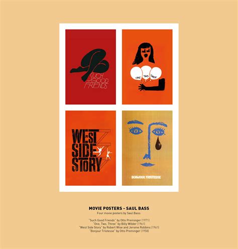 Face To Face Saul Bass And Olly Moss On Behance