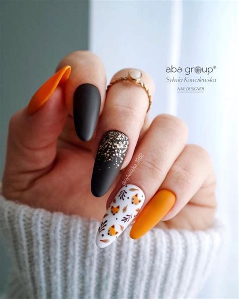 November Nail Art November Nail Designs Fall Nail Art Designs Cute