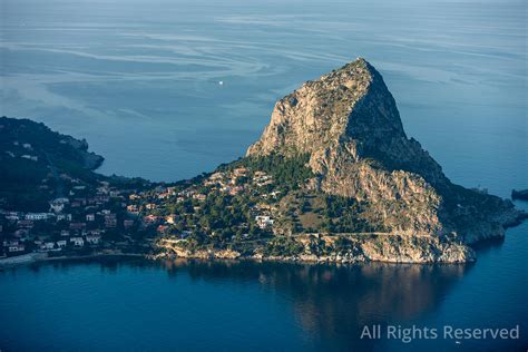 OverflightStock Marina And Town Of Porticello Santa Flavia Sicily