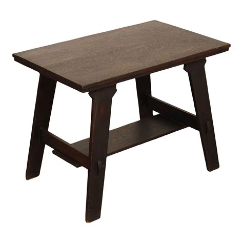 Lestershire Furniture Co Mission Oak Library Table Chairish