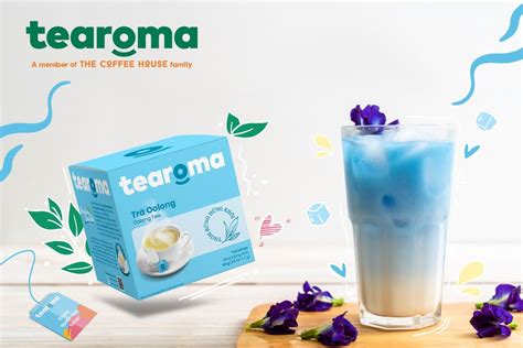 Cách làm Trà sữa Oolong hoa đậu biếc xanh tươi – tearoma