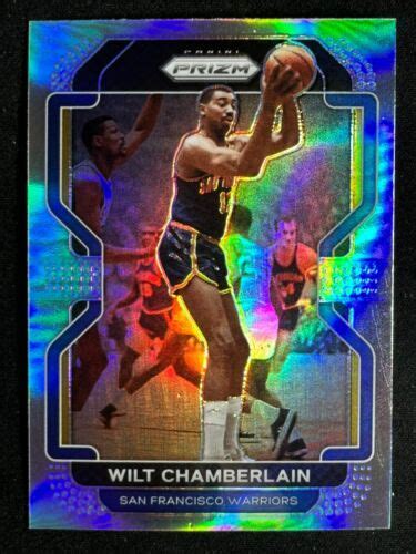 Panini Prizm Silver Prizm Wilt Chamberlain Lakers Hof Sp Ebay