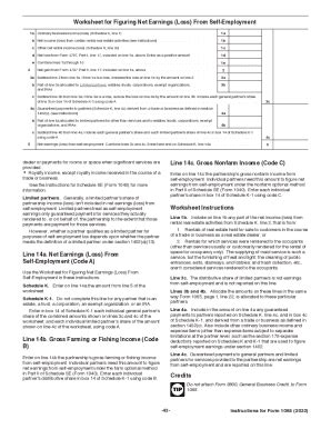 Form Irs Instructions Fill Online Printable Fillable Blank