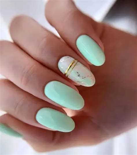 40 Refreshing Mint Green Nail Designs For 2024 Dalmaro