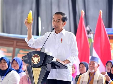 Presiden Jokowi Silaturahmi Dengan Nasabah Mekaar Di Tangsel