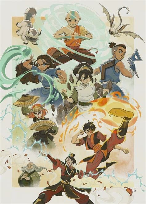 Avatar: The Last Airbender, an art print by Alexa Cordeiro | Avatar ...