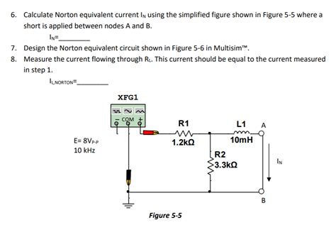 Solved Calculate Norton Equivalent Current In Using The Chegg