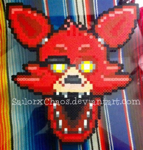 Foxy Perler Five Nights At Freddy S Perler Five Nights At Freddy S