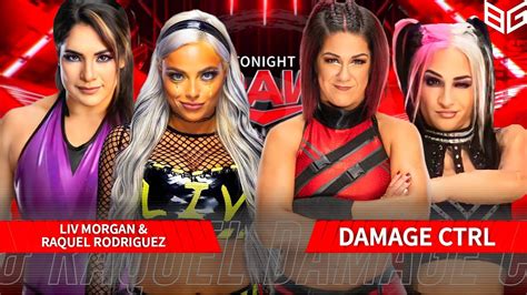 Liv Morgan Raquel Rodriguez Vs Damage CTRL WWE Raw YouTube