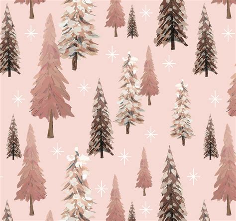 Christmas Tree Wrapping Paper Wrapping Paper Christmas Etsy