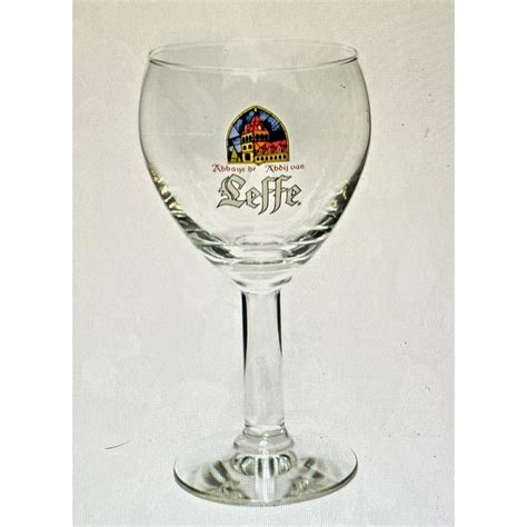 Pk Leffe Belgian Beer Glass Chalice Goblet Abbaye De Abdij Van Leffe