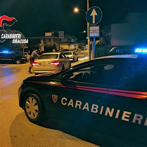 Augusta Controlli Dei Carabinieri Sulle Strade Multe E Taglio Di