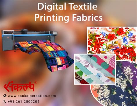 Digital Textile Printing Fabrics Sankalp Creation