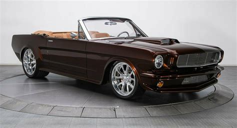 1966 Ford Mustang Convertible Restomod Is Cool Its 420k Asking Price
