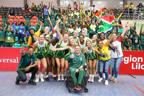 WATCH Team South Africa Netball Girls Celebrate Winning GOLD - SAPeople ...