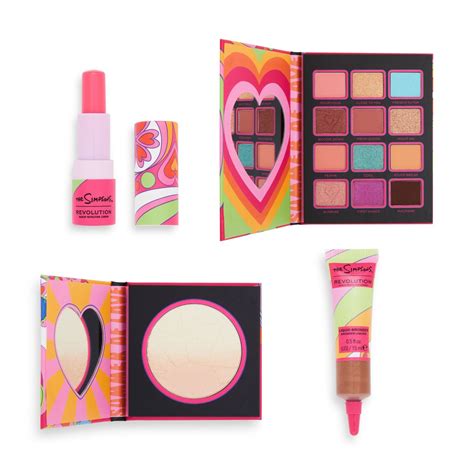 Makeup Revolution X The Simpsons Summer Of Love Collection Beautyvelle Makeup News