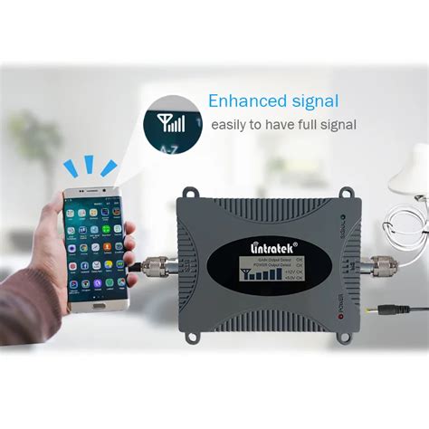 Lintratek 4g Lte Signal Booster Dcs 1800 Mhz Repeater Gsm 4g Mobile