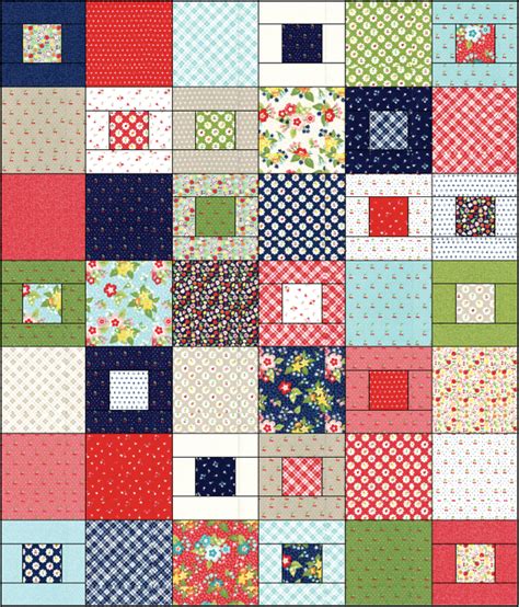 Scattered Squares Quilt