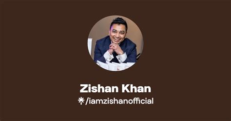 Zishan Khan Instagram Facebook Tiktok Linktree