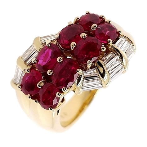 Ctw Ct Natural Burma Vivid Rubies And Ct Natural