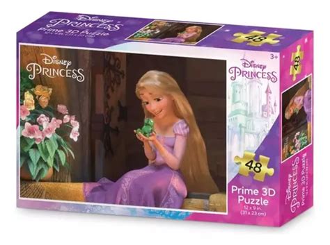 Brinquedo Quebra Cabeça 3d Rapunzel 48 Peças Multikids MercadoLivre