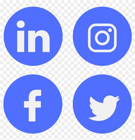 Icon Social Media Linkedin Facebook Twitter Facebook Linkedin