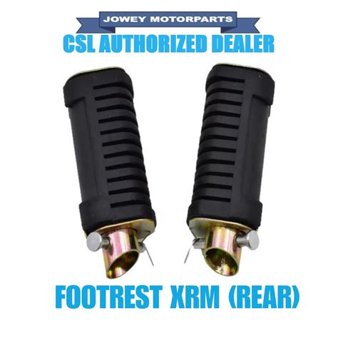 CSL Motor Parts Japan Quality Footrest Rubber Ordinary For Honda XRM