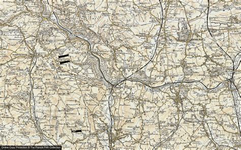 Historic Ordnance Survey Map Of Bullbridge