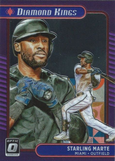 2021 Donruss Optic 17 Starling Marte Trading Card Database