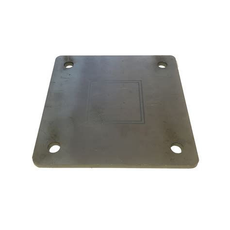 Pre Drilled Plates 200 X 200 X 10mm Plate Cw 4 X Holes