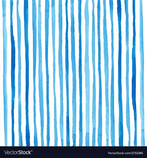 Watercolor Stripes Pattern Royalty Free Vector Image