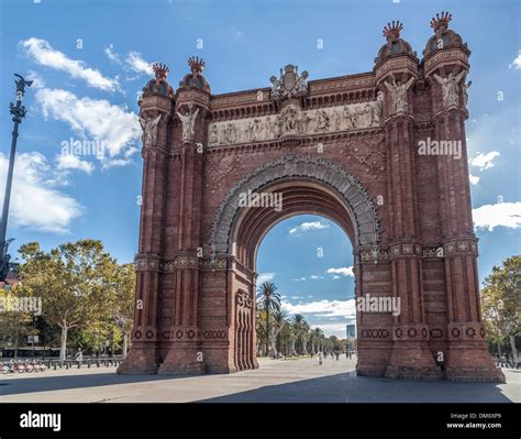 Arc De Triomf Barcelona Designed By Josep Vilaseca I Casanovas Built