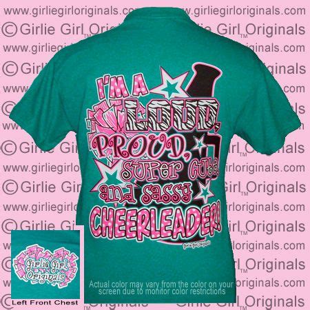 Super Cute Cheerleader Short Sleeve Cheerleading Shirts Cute