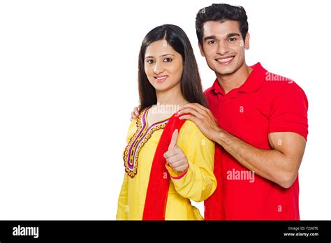 Indian Mid Adult Couple Standing Hi Res Stock Photography And Images