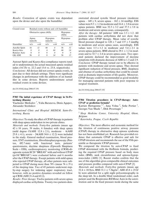 (PDF) P384 Titration procedures in CPAP-therapy: Auto-CPAP or prediction formula? - DOKUMEN.TIPS