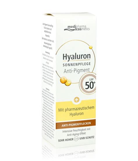 Medipharma Cosmetics Hyaluron Sonnenpflege Gesicht LSF 50 Sonnencreme