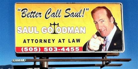 Better Call Saul billboard - Matt Lawrence