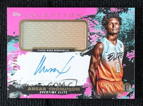 2021 Topps Inception OTE Overtime Elite Magenta 8 99 Ausar Thompson