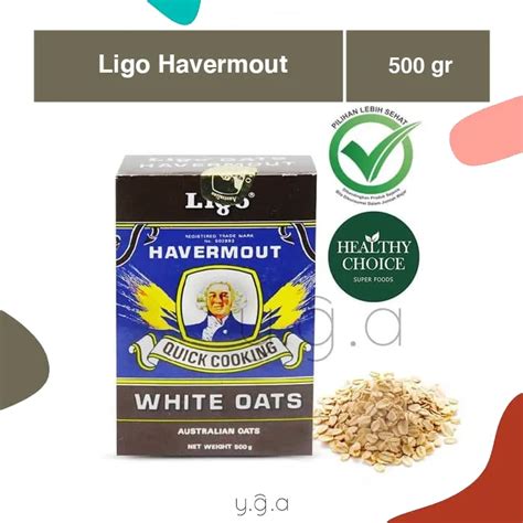 Ligo Havermout Oatmeal White Oats Gr Lazada Indonesia