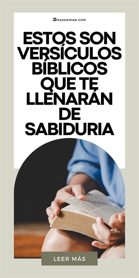 Vers Culos B Blicos De Sabidur A Vers Culos B Blicos Lecturas