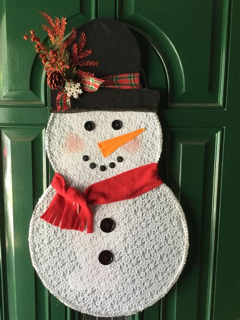 Splatter Screen And Mesh Pizza Pan Snowman Christmas Crafts Dollar