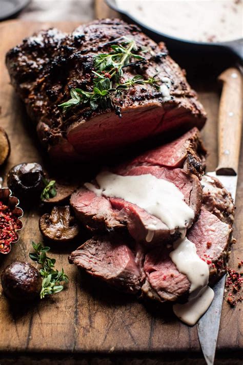 Rosemary Garlic Butter Beef Tenderloin With Red Wine Sauce Artofit