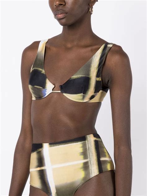 Lenny Niemeyer Bikini Con Estampado Abstracto Farfetch