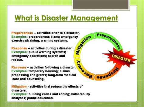 Disaster Management Ppt