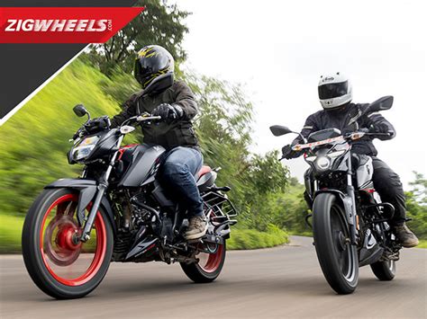 Tvs Apache Rtr V Vs Bajaj Pulsar N Compared New Kings Of