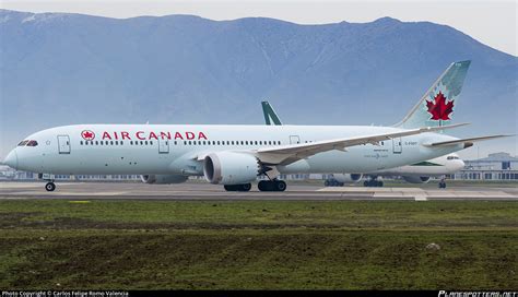 C FGDT Air Canada Boeing 787 9 Dreamliner Photo By Carlos Felipe Romo